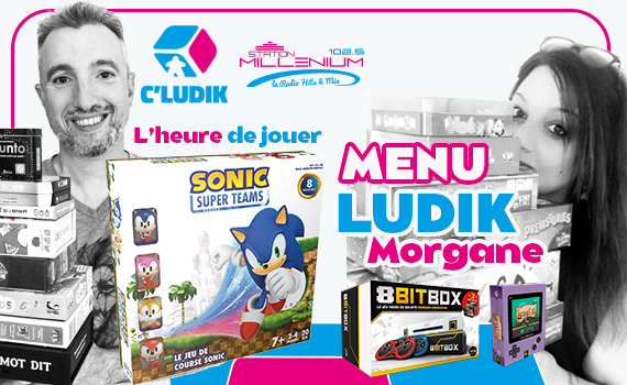 Sonic super teams – Menu ludik rétro gaming