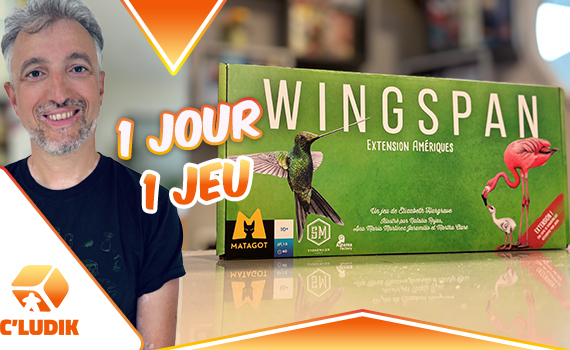1 jour 1 jeu – Wingspan Ameriques