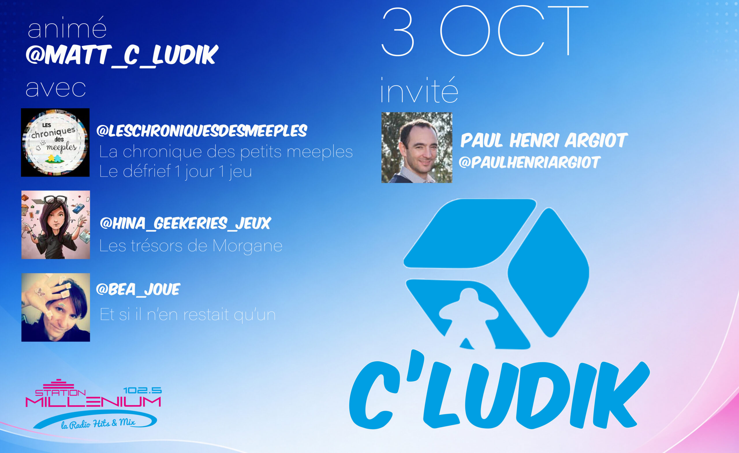 C’ludik – 3 octobre episode artwork