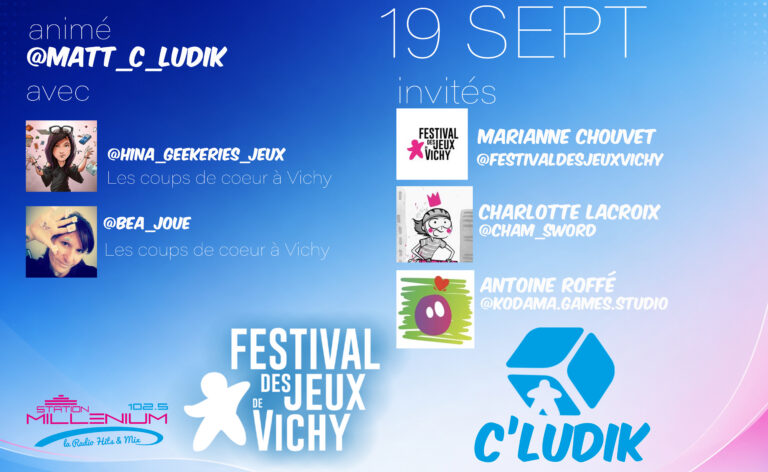 C’ludik 19 septembre – Spécial Vichy
