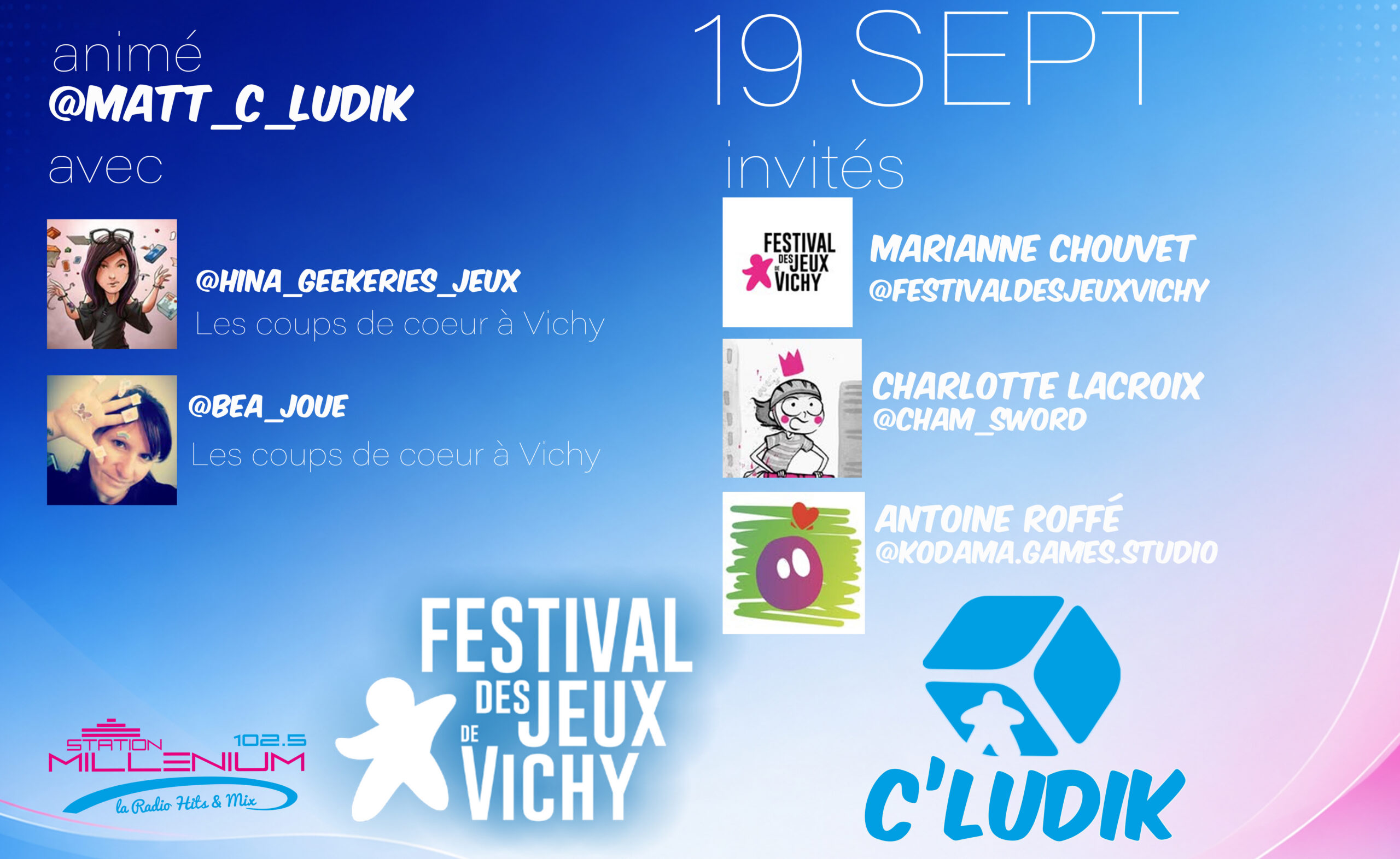 C’ludik 19 septembre – Spécial Vichy episode artwork