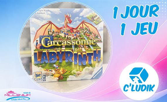 1 jour 1 jeu – Labyrinth vs Carcassone